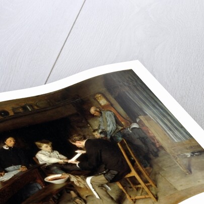 An Accident, 1879 by Pascal Adolphe Jean Dagnan-Bouveret