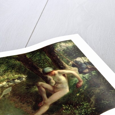 The Bather, 1863 by Jean-Francois Millet