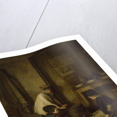 The Cold Day, 1858 by Pierre Edouard Frere