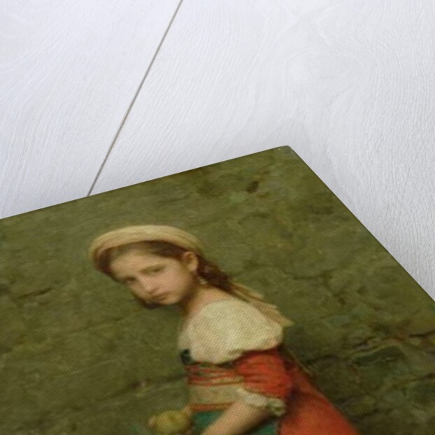 Italian Girl, 1863 by Charles Francois Jalabert