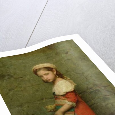 Italian Girl, 1863 by Charles Francois Jalabert