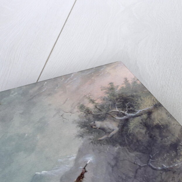 Shooting a Cougar by Alfred Jacob Miller