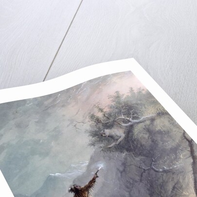 Shooting a Cougar by Alfred Jacob Miller