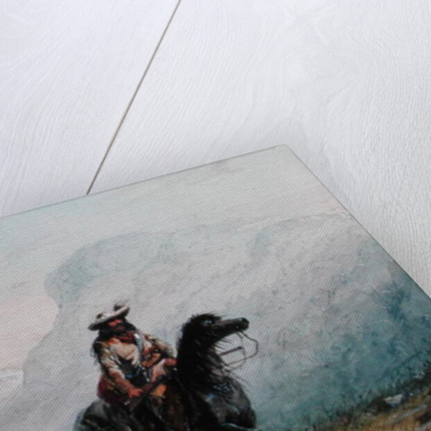 Bourgeois Walker and his Squaw, 1837 by Alfred Jacob Miller