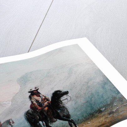 Bourgeois Walker and his Squaw, 1837 by Alfred Jacob Miller