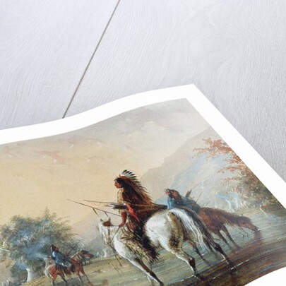 Crow Encampment, 1837 by Alfred Jacob Miller