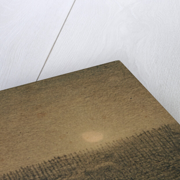 The Shepherd at the Fold by Moonlight by Jean-Francois Millet