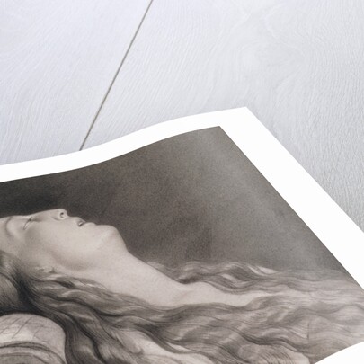 Louise Vernet on her Death Bed by Hippolyte (1797-1856) Delaroche