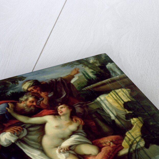 Susanna and The Elders by Giuseppe Bartolomeo Chiari