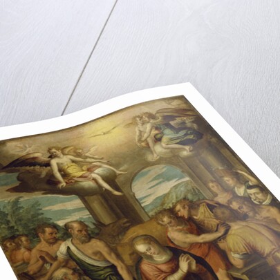 Adoration of the Shepherds, 1582 by Bernardo Castello