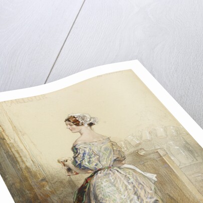 The Barmaid, c.1850 by Paul Gavarni