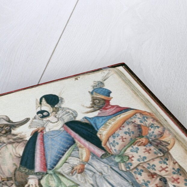 MS W.477 fol.16 Illumination from Kippell's costume book, c.1588 by Niclauss Kippell