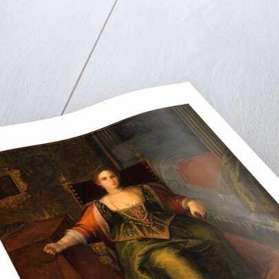 Portrait of a Woman as Cleopatra by Italian School