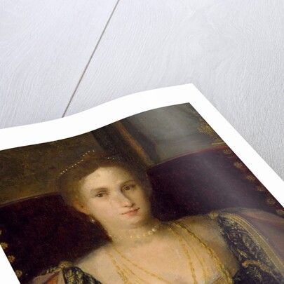 Portrait of a Woman as Cleopatra by Italian School