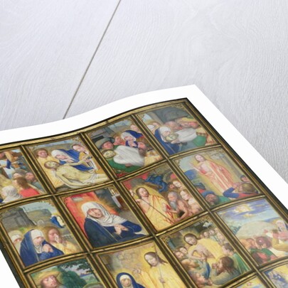 The Burial of Christ by Simon Bening