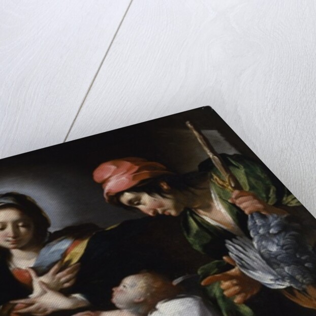 Adoration of the Shepherds, c.1615 by Bernardo Strozzi