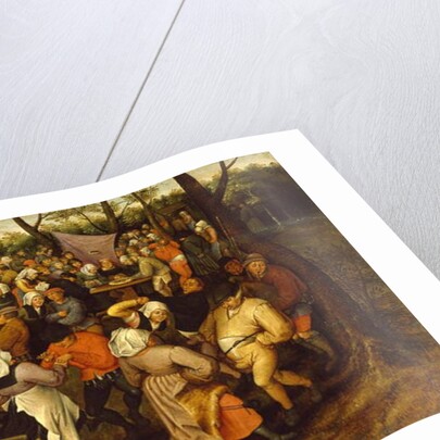 Peasant Wedding Dance, 1607 by Pieter the Younger Brueghel