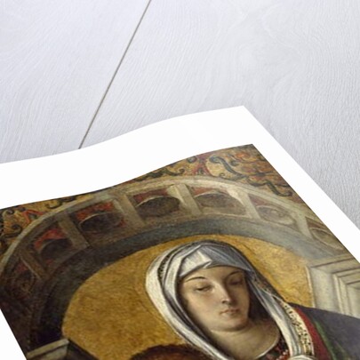 Triptych Panel with Madonna and Child, 1490-1500 by Nicolo Rondinelli