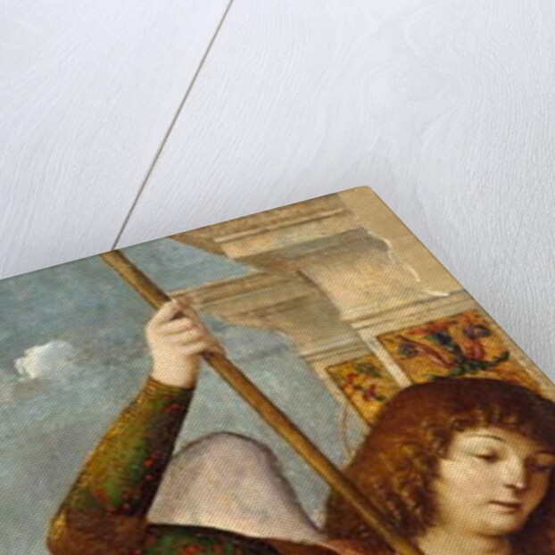 Triptych Panel with the Archangel Michael, 1490-1500 by Nicolo Rondinelli