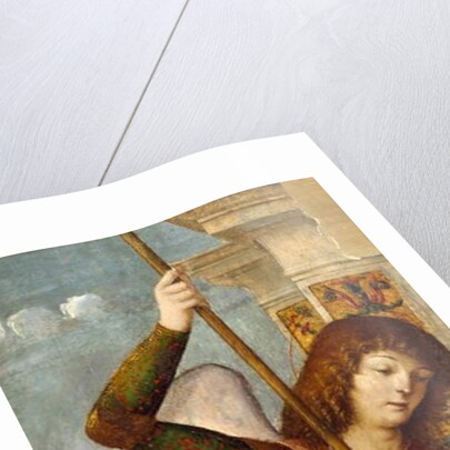 Triptych Panel with the Archangel Michael, 1490-1500 by Nicolo Rondinelli