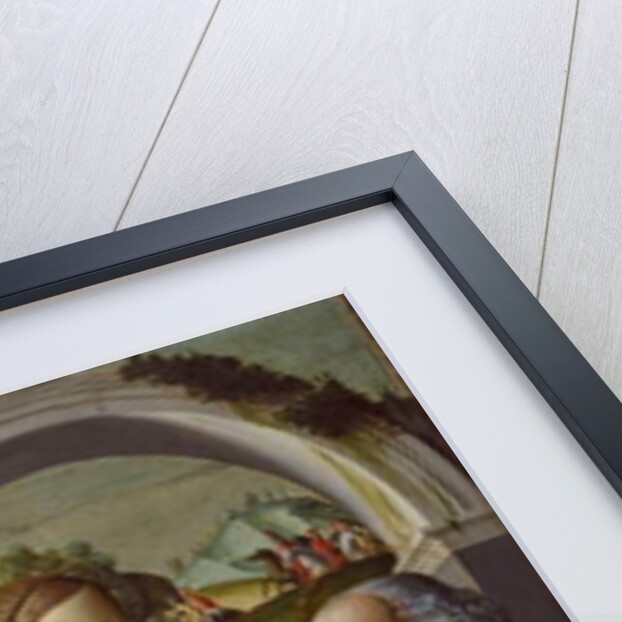 The Holy Family with an Angel, c.1485 by Baldassare di Matteo Carrari