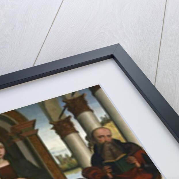 Madonna and Child Enthroned with Saints, 1506 by Michele di Luca dei Coltellini