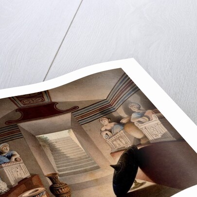 View of an Etruscan Tomb, 1849 by Henri Labrouste