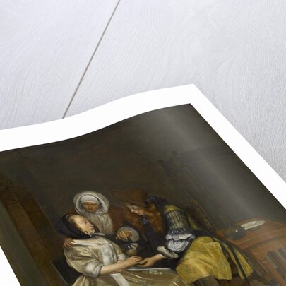 A Glass of Lemonade, c.1664 by Gerard Terborch