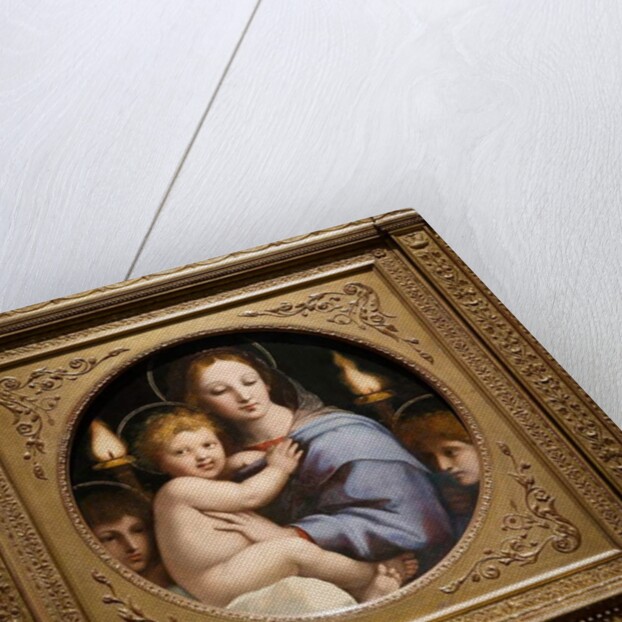 Madonna of the Candelabra, c.1513 by Raphael