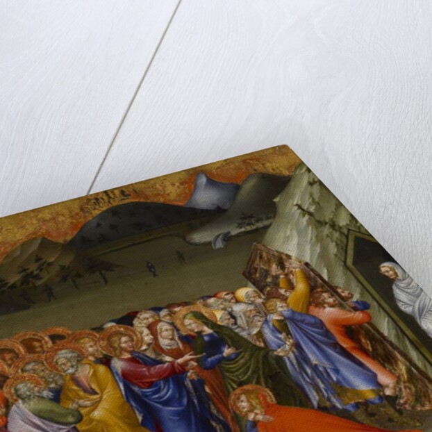 The Raising of Lazarus, 1426 by Giovanni di Paolo di Grazia