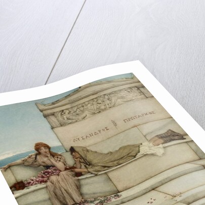 Xanthe and Phaon, 1883 by Lawrence Alma-Tadema