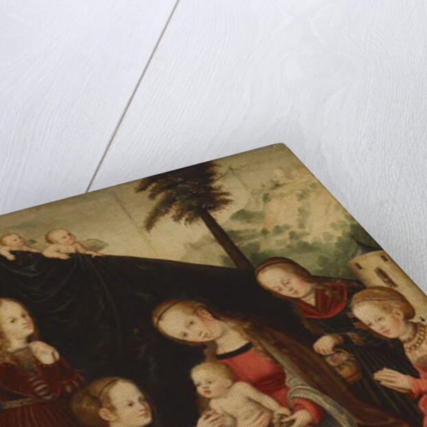 Mystic Marriage of Saint Catherine, 16th century by Lucas the Elder Cranach