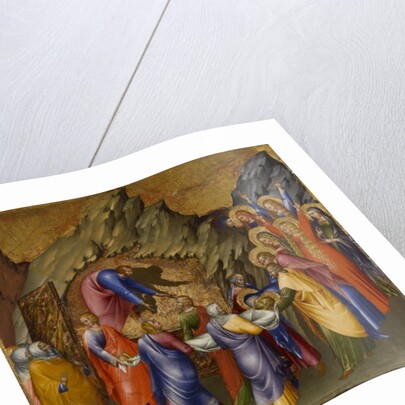 The Entombment of Christ by Giovanni di Paolo di Grazia