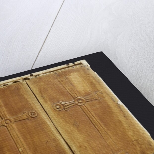 Triptych icon of the Virgin and Child with saints by Byzantine