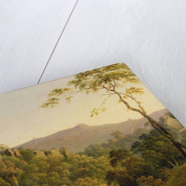 View in Matlock Dale, Looking Towards Black Rock Escarpment, c.1780-5 by Joseph Wright of Derby