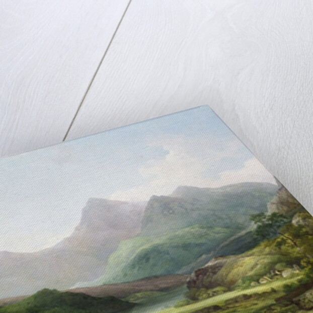 A View of Snowdon from Capel Curig by Philip James de Loutherbourg