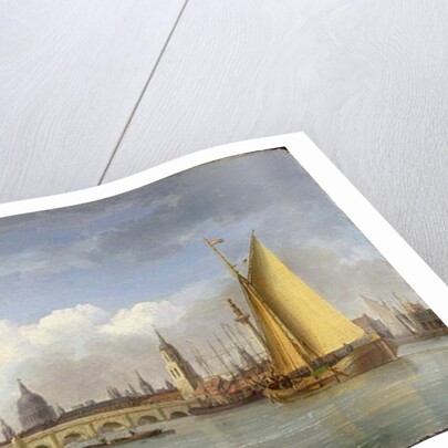 London Bridge, with St. Paul's Cathedral in the Distance, 1815 by William Anderson