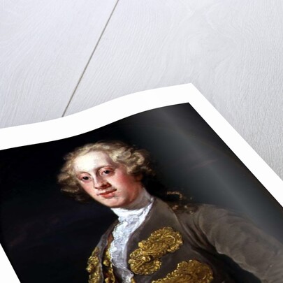 William Cavendish, Marquess of Hartington, Later 4th Duke of Devonshire 1741 by William Hogarth