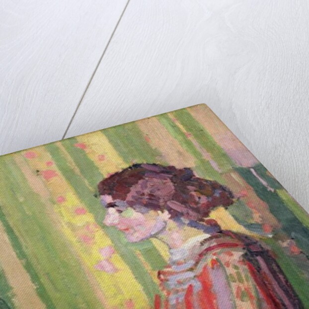 Mrs Robert Bevan, c.1913 by Harold Gilman