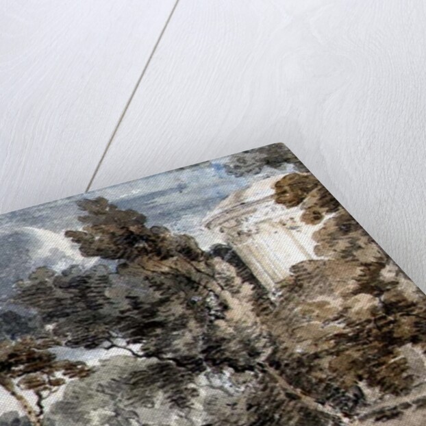 A Temple in Harewood Park, c.1798 by Thomas Girtin