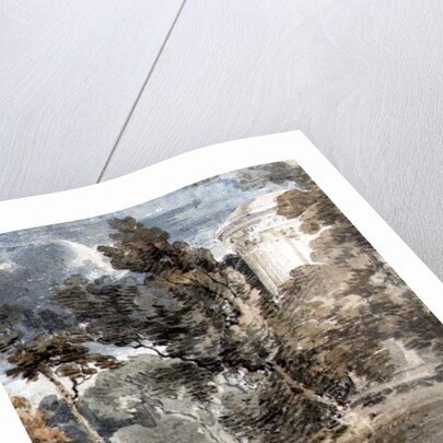 A Temple in Harewood Park, c.1798 by Thomas Girtin