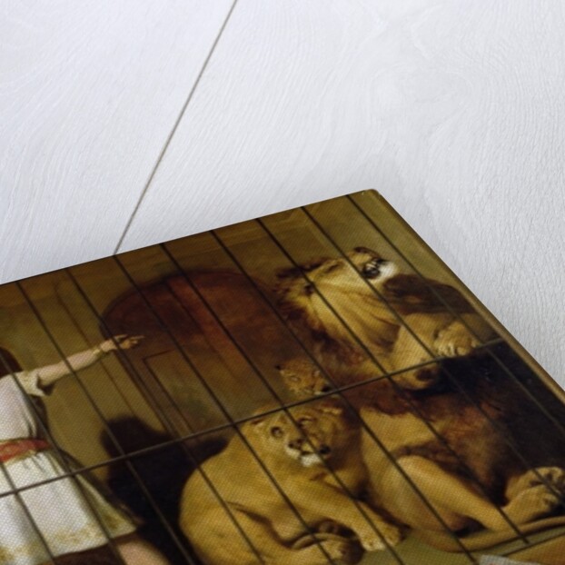 Portrait of Mr Van Amburgh as he Appeared with his Animals at the London Theatre, 1847 by Edwin Landseer