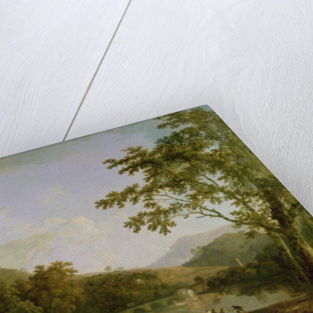 Dinas Bran from Llangollen, 1770-71 by Richard Wilson