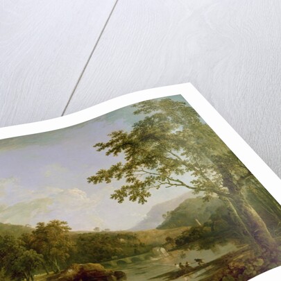 Dinas Bran from Llangollen, 1770-71 by Richard Wilson