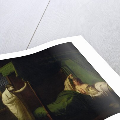 William and Margaret from the 'Reliques of Ancient English Poetry' by Thomas Percy by Joseph Wright of Derby