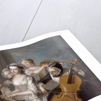 The Sense of Hearing, c.1744-7 by Philippe Mercier