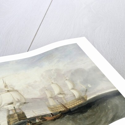 The 'Victory' Returning from Trafalgar, 1806 by Joseph Mallord William Turner
