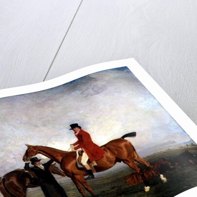 George, 5th Duke of Gordon on 'Tiny', 1806-7 by Benjamin Marshall