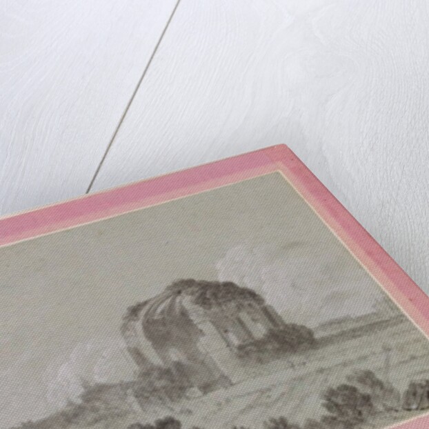 Temple of Minerva Medici, Rome, 1754 by Richard Wilson