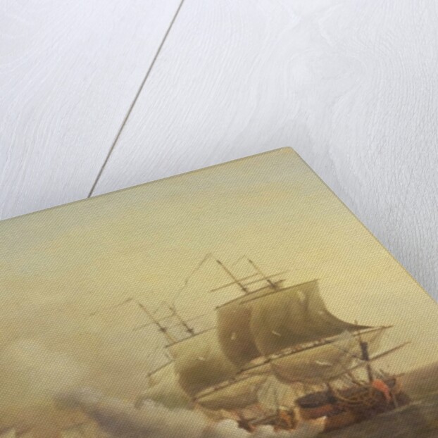 Action Off the Cape of Good Hope, March 9th, 1757 by Samuel Scott